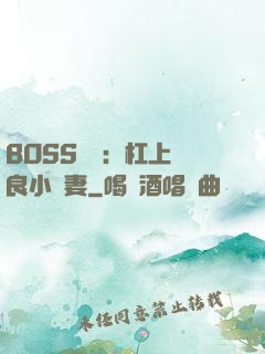 BOSS來襲：杠上無良小嬌妻