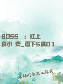 BOSS來襲：杠上無良小嬌妻