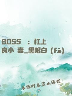 BOSS來襲：杠上無良小嬌妻
