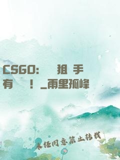 CSGO：這個狙擊手有億點強！