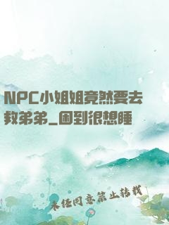 NPC小姐姐竟然要去救弟弟