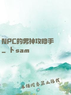 NPC的男神攻略手冊