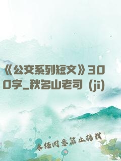 《公交系列短文》300字