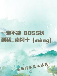一定不能讓BOSS找到我