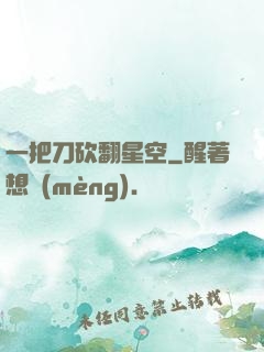 一把刀砍翻星空