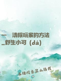 一萬種清除玩家的方法