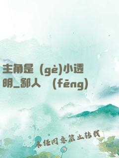 主角是個(gè)小透明