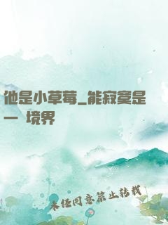他是小草莓