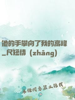 他的手攀向了我的高峰