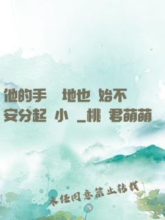 他的手漸漸地也開始不安分起來小說