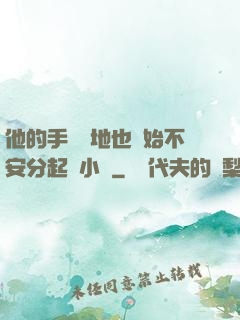 他的手漸漸地也開始不安分起來小說