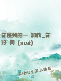 你是我的一葉知秋