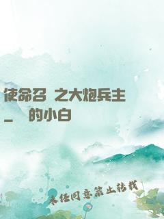 使命召喚之大炮兵主義