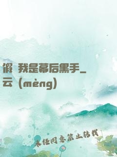 假裝我是幕后黑手