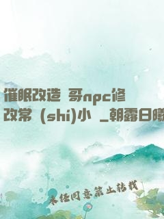 催眠改造帥哥npc修改常識(shí)小說
