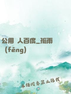 公用愛人百度