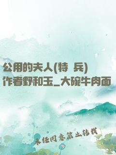 公用的夫人(特種兵)作者野和玉