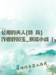 公用的夫人(特種兵)作者野和玉