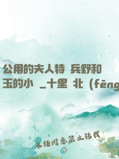 公用的夫人特種兵野和玉的小說