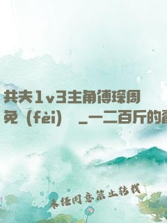 共夫1v3主角傅琛周免費(fèi)閱讀