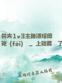 共夫1v3主角傅琛周免費(fèi)閱讀