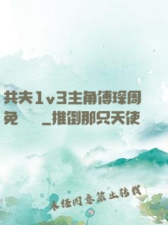 共夫1v3主角傅琛周免費閱讀