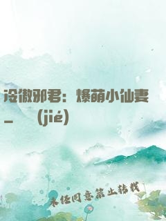 冷傲邪君：爆萌小仙妻