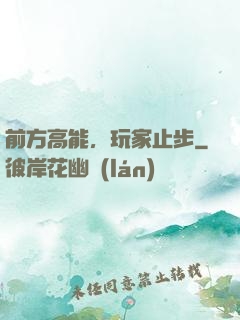 前方高能，玩家止步