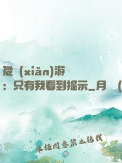 危險(xiǎn)游戲：只有我看到提示