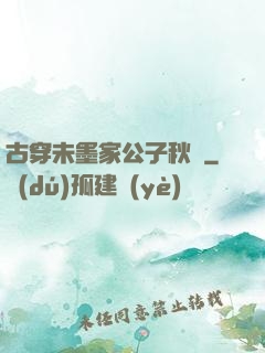 古穿未墨家公子秋廡