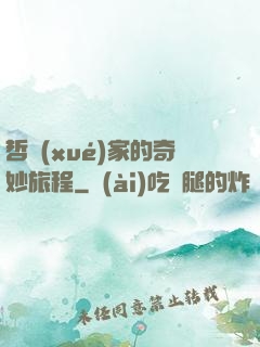 哲學(xué)家的奇妙旅程