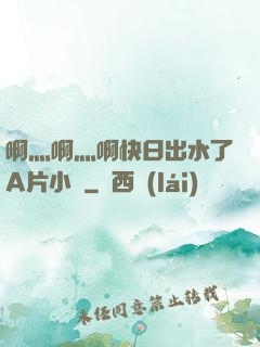 啊灬啊灬啊快日出水了A片小說