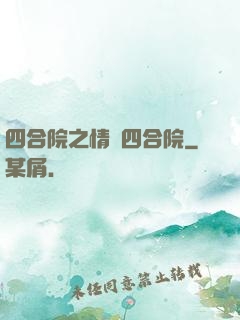 四合院之情滿四合院
