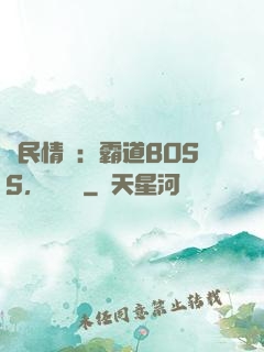 國民情敵：霸道BOSS，輕輕寵