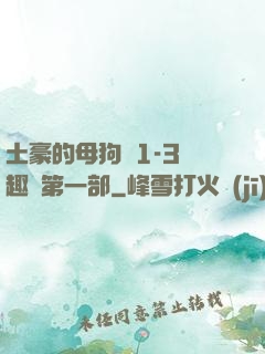 土豪的母狗們1-3筆趣閣第一部