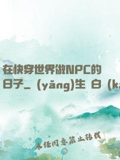 在快穿世界做NPC的日子