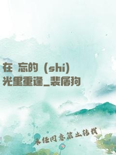 在遺忘的時(shí)光里重逢