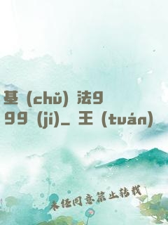 基礎(chǔ)劍法999級(jí)