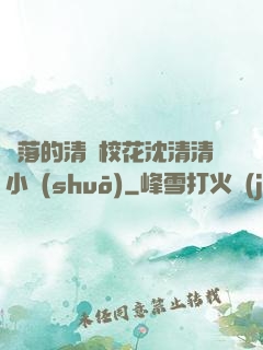 墜落的清純?；ㄉ蚯迩逍≌f(shuō)