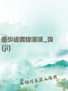 墨少追妻路漫漫