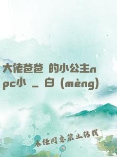 大佬爸爸們的小公主npc小說