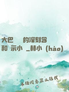 大巴車輪軒的深刻含義和啟示小說