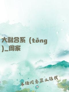 大融合系統(tǒng)