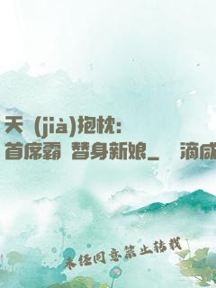 天價(jià)抱枕：首席霸寵替身新娘