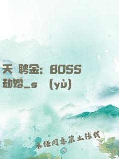 天價聘金：BOSS來劫婚