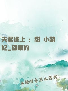 夫君追上門：甜寵小萌妃