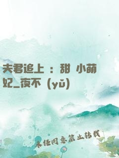 夫君追上門：甜寵小萌妃