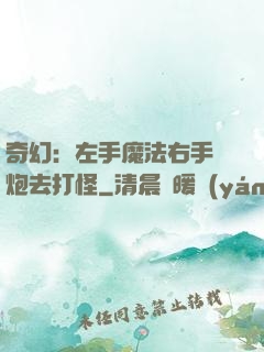 奇幻：左手魔法右手槍炮去打怪