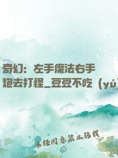 奇幻：左手魔法右手槍炮去打怪