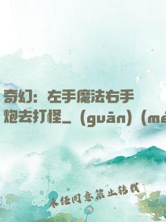 奇幻：左手魔法右手槍炮去打怪